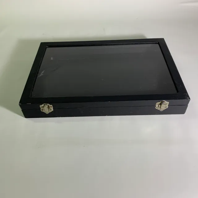 木質黑色展示盒