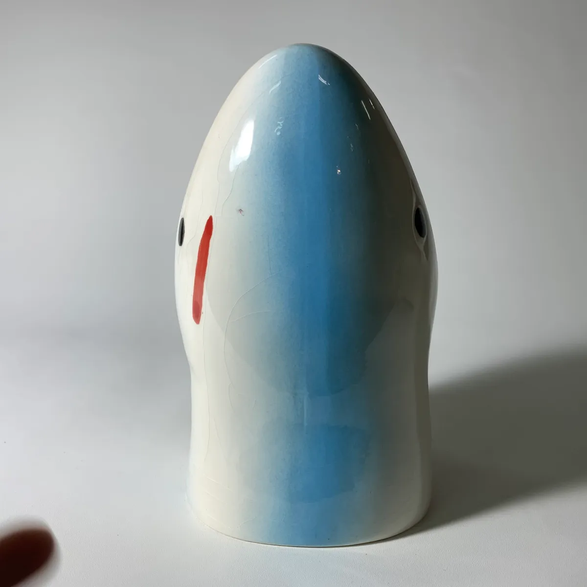 陶瓷藍色鯊魚造型桶 3