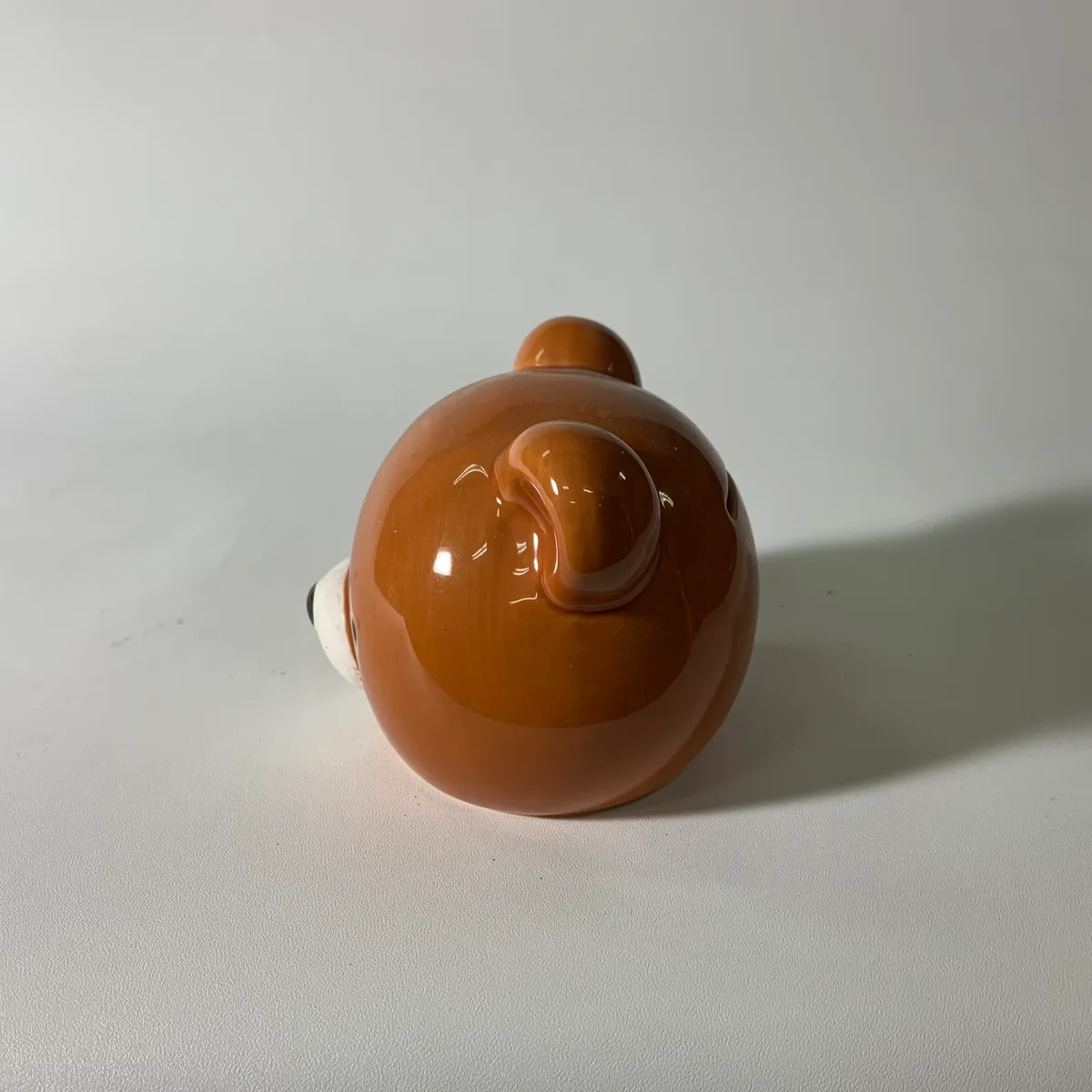 陶瓷棕色熊頭存錢筒 3