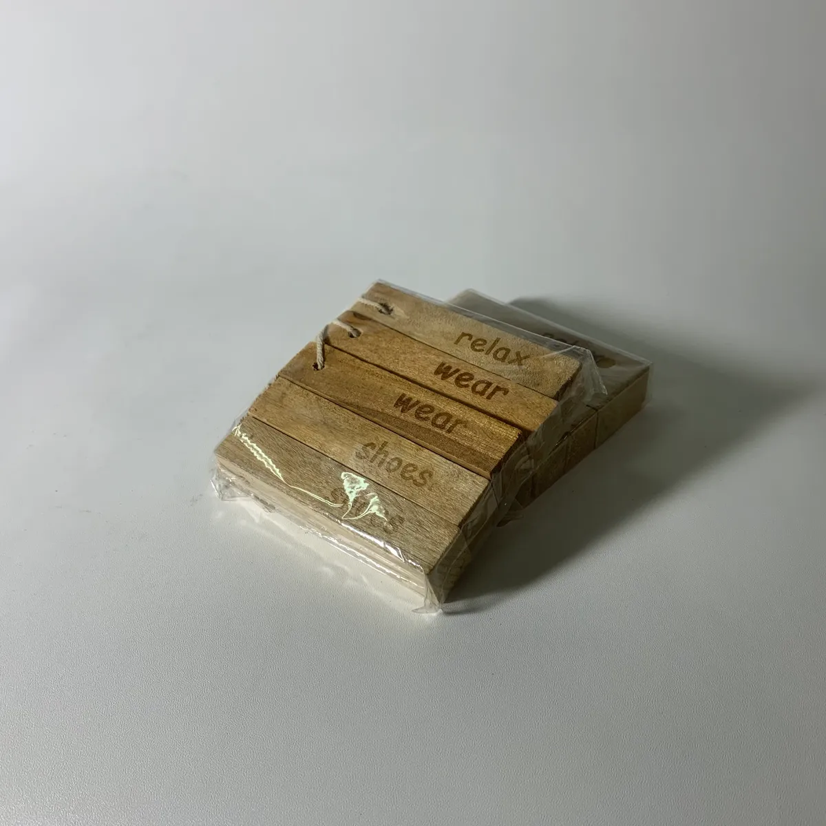 木質木色標示組