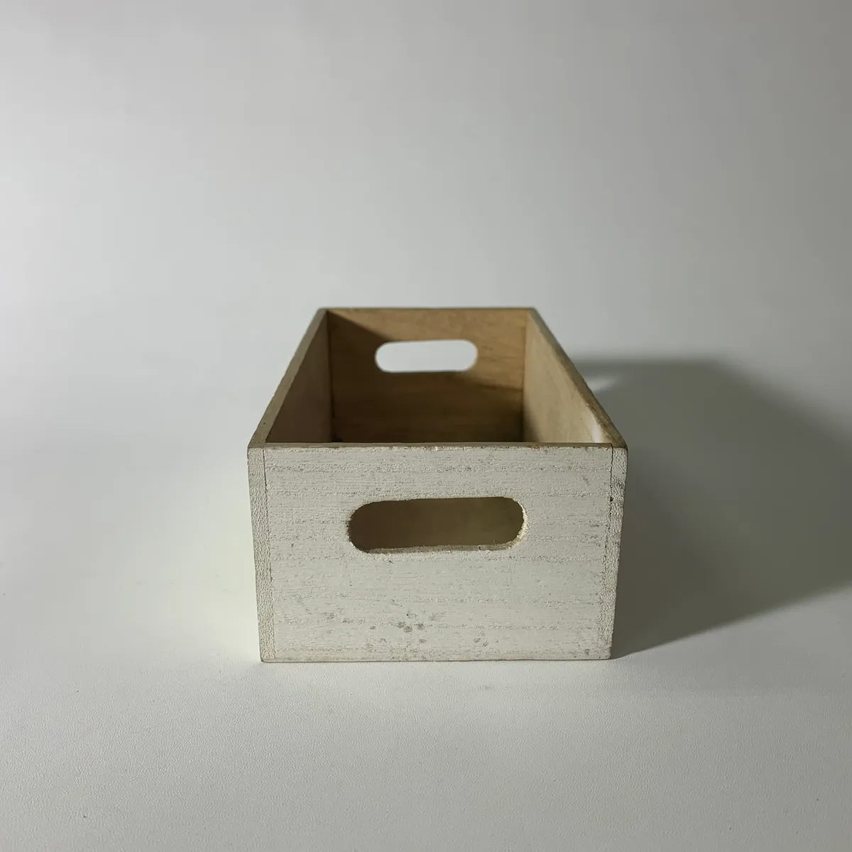 木質白色木箱 4