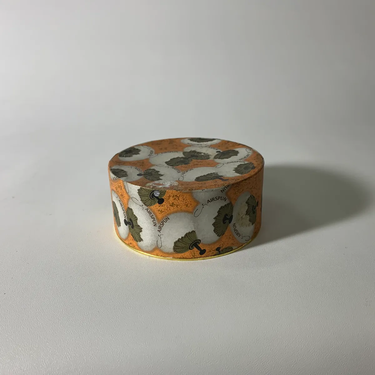 紙質橘色蜜粉