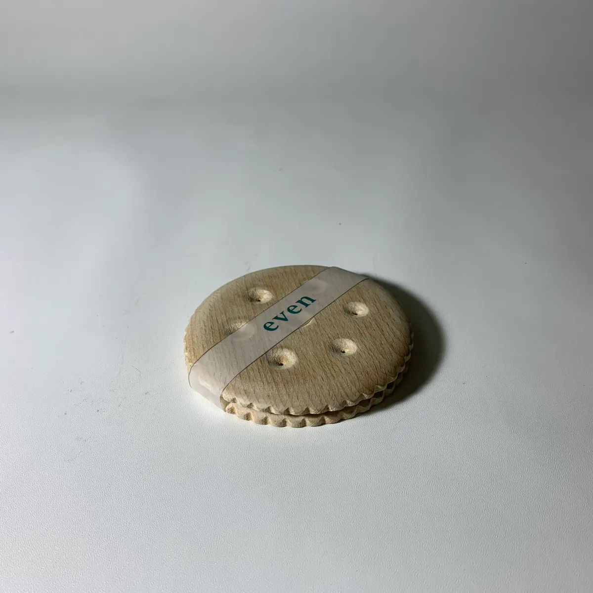 木質木色餅乾造型杯墊