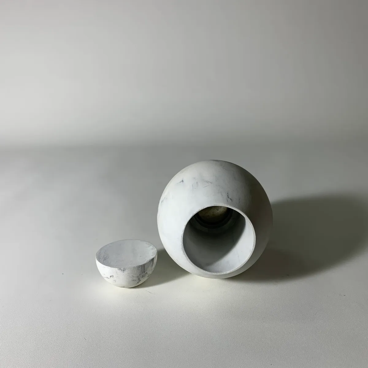 大理石白色磁吸底座擺飾 2