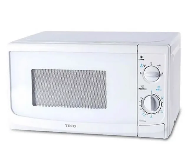 TECO 白色機械式微波爐