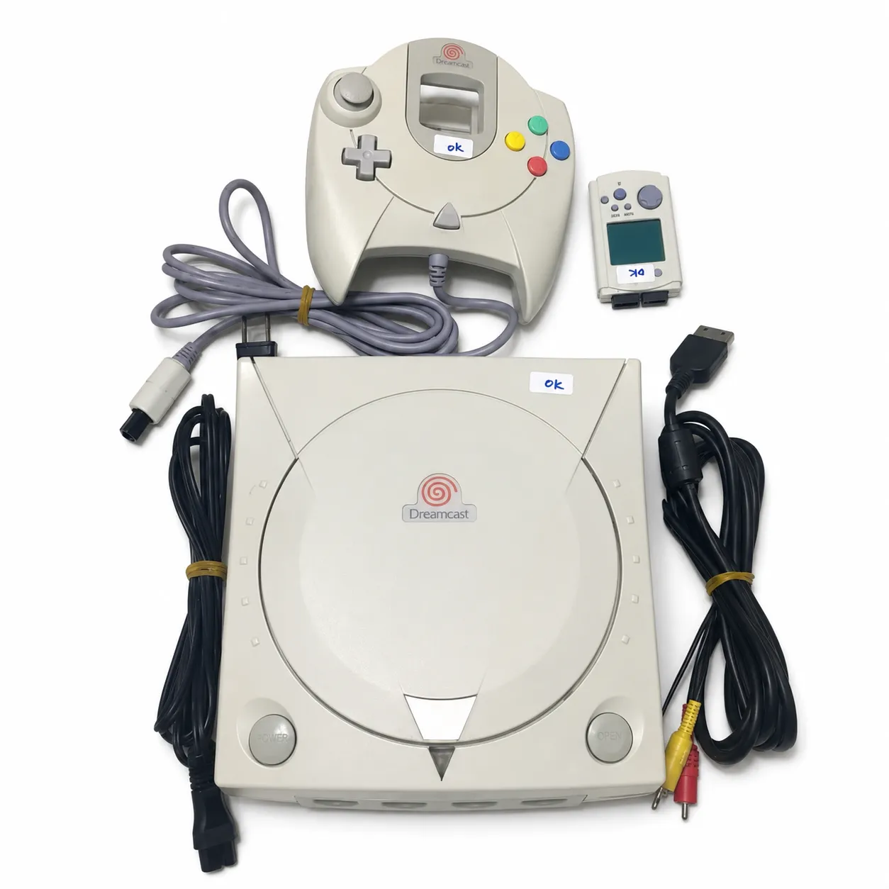 Sega Dreamcast 主機手把線材組