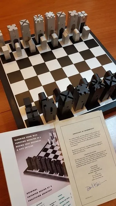 包浩斯 造型西洋棋