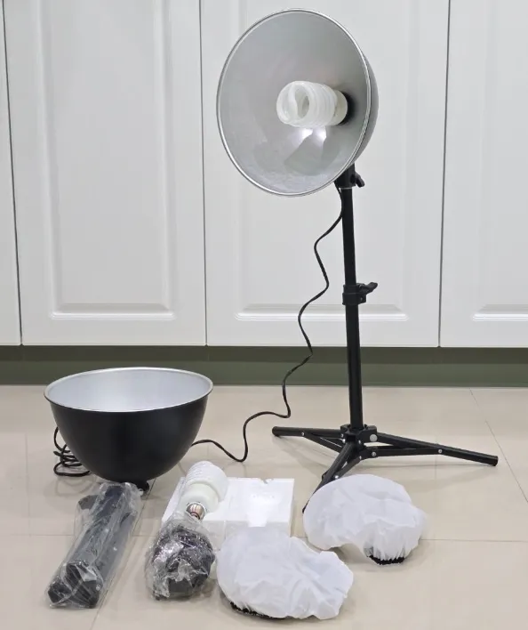 小型攝影棚燈組 高度約60cm