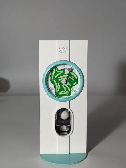 白色塑膠跳躍時鐘(Y)