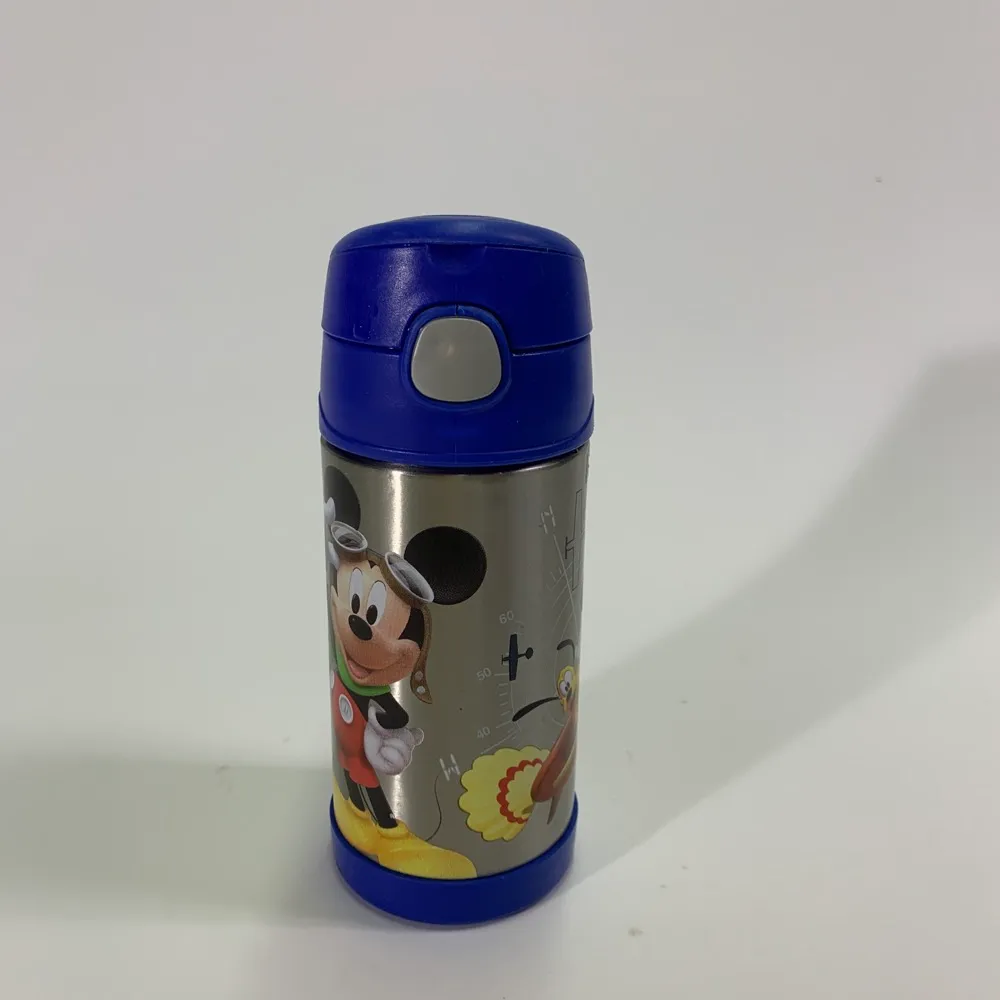 金屬藍色disney兒童保溫壺