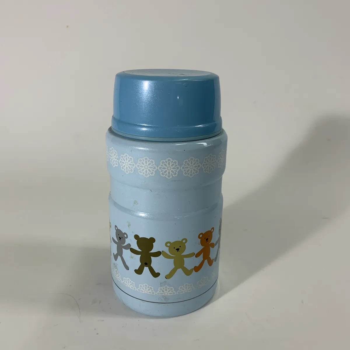 金屬藍色Thermos悶燒罐
