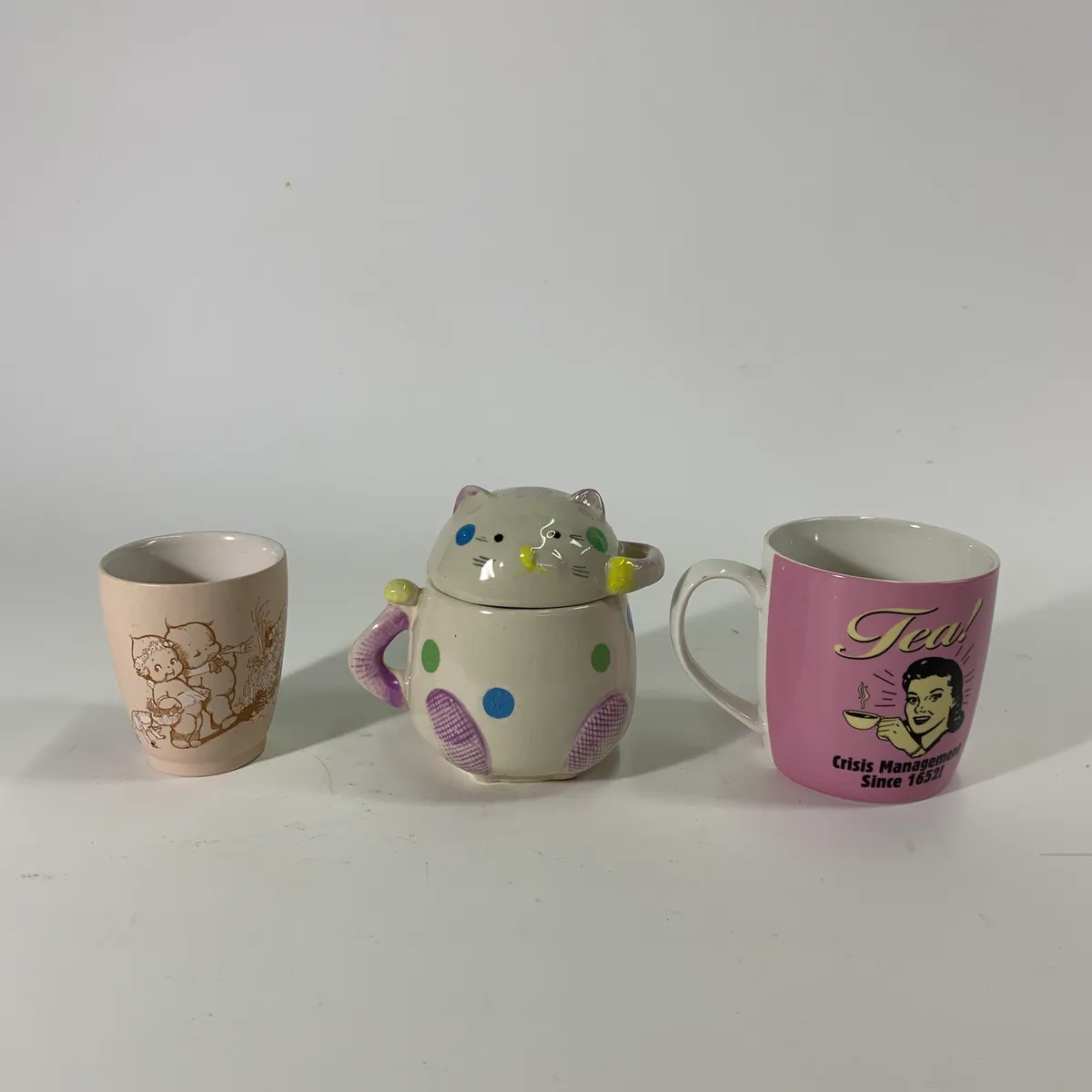 陶瓷粉色馬克杯