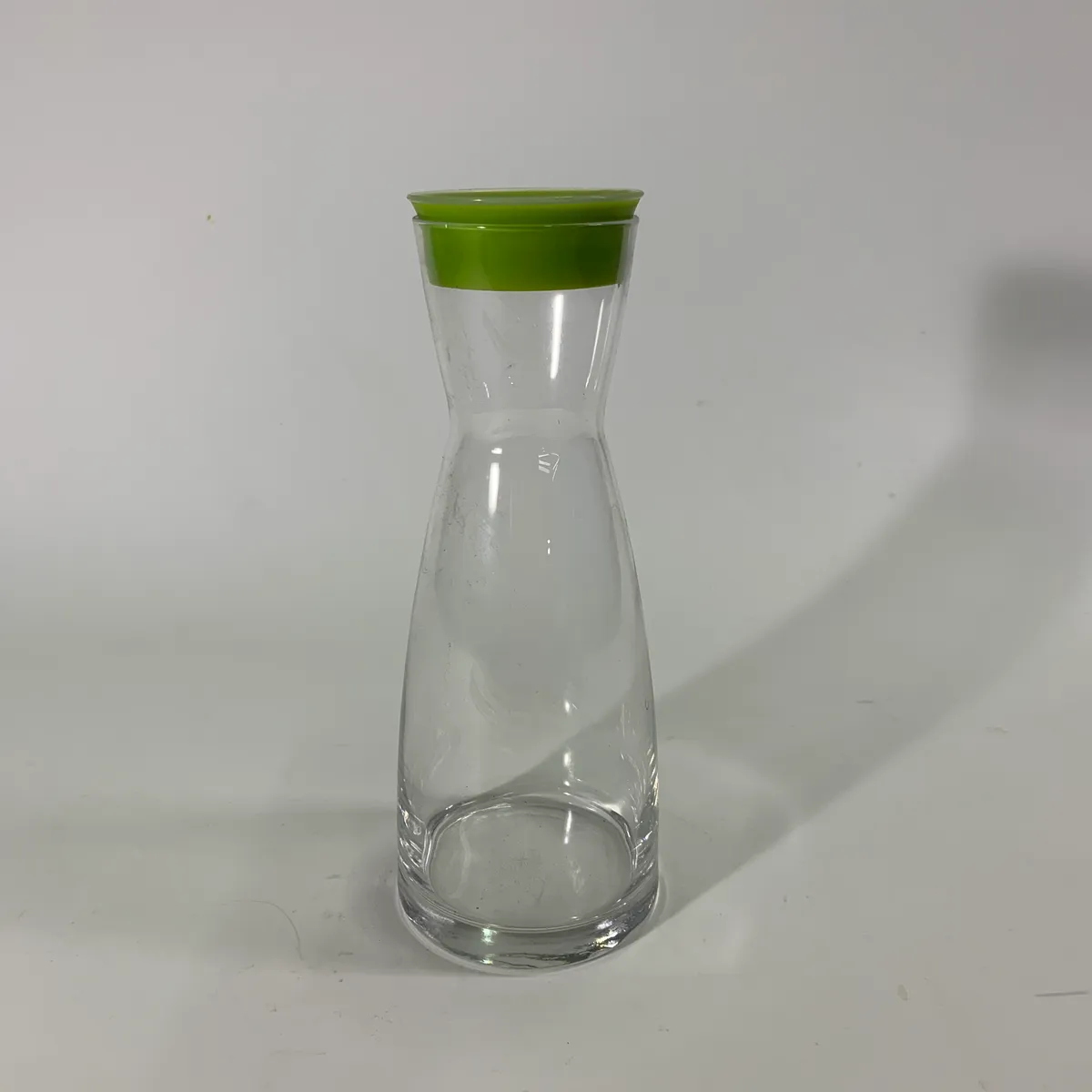 玻璃透明綠蓋冷水壺
