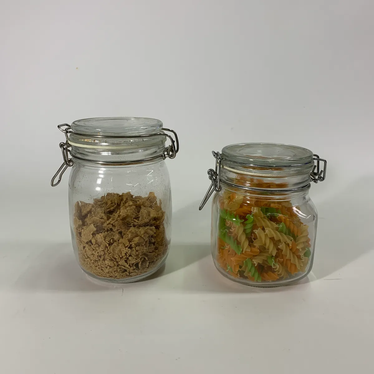 玻璃透明食物儲存密封罐