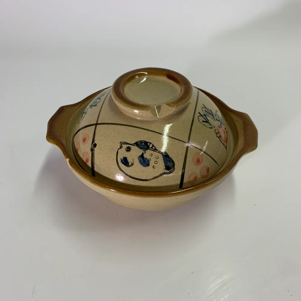 陶瓷棕色日式土鍋