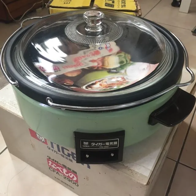 綠色虎牌電火鍋