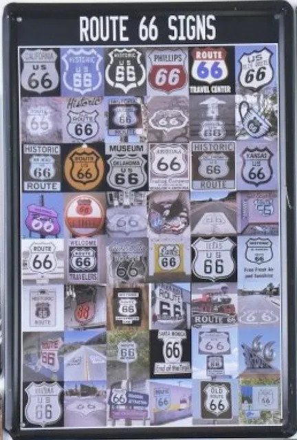 鐵質66公路路牌鐵牌