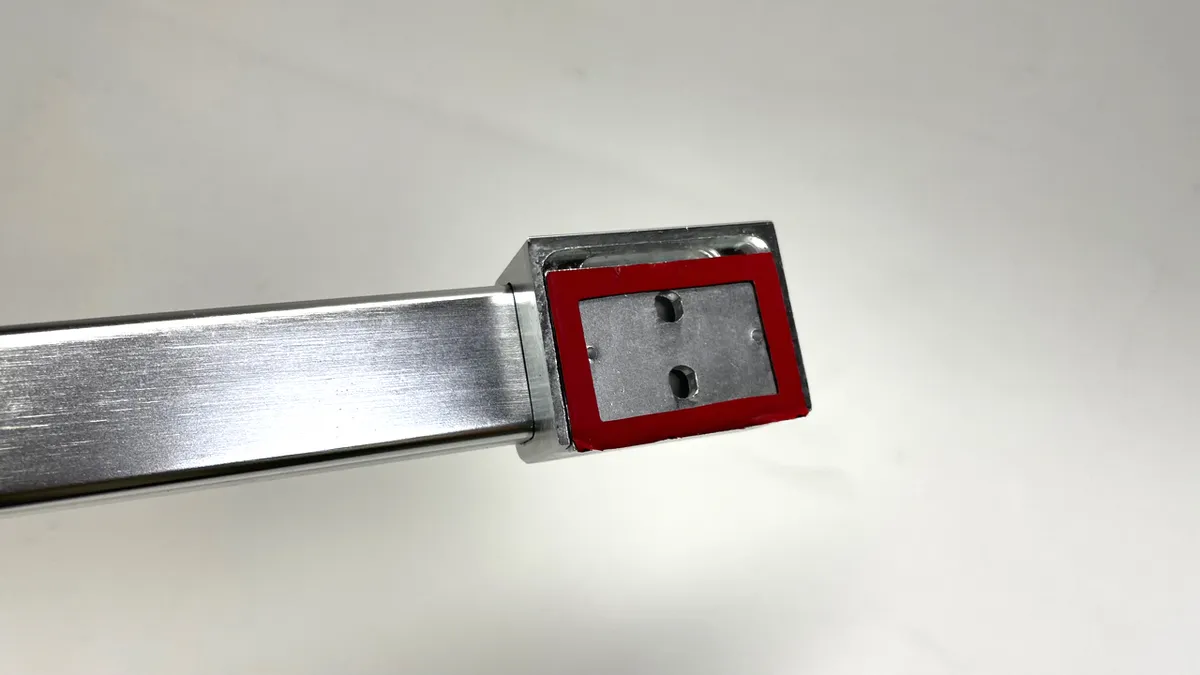浴室BRAVAT鋁合金毛巾架W55xD3xH4 2
