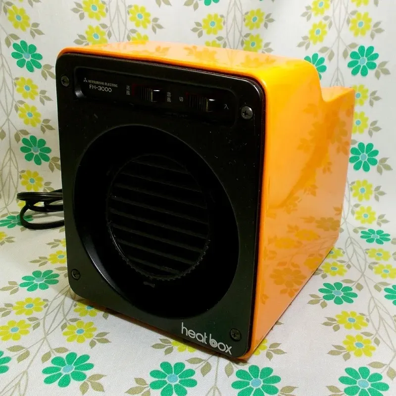 橘色三菱電工 電暖爐 2
