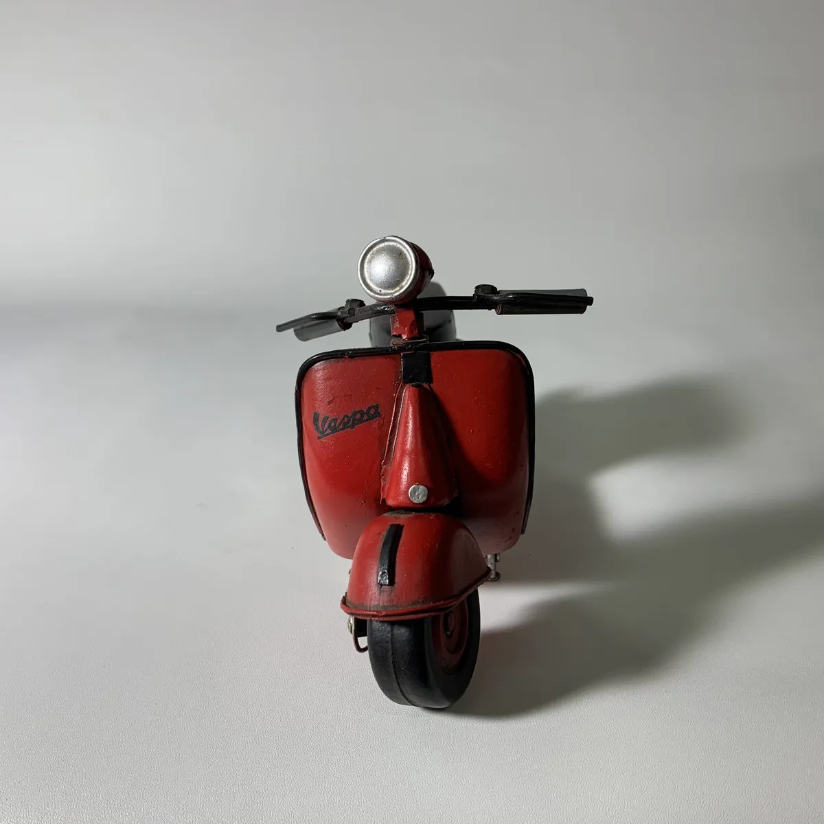 金屬紅色機車模型 2