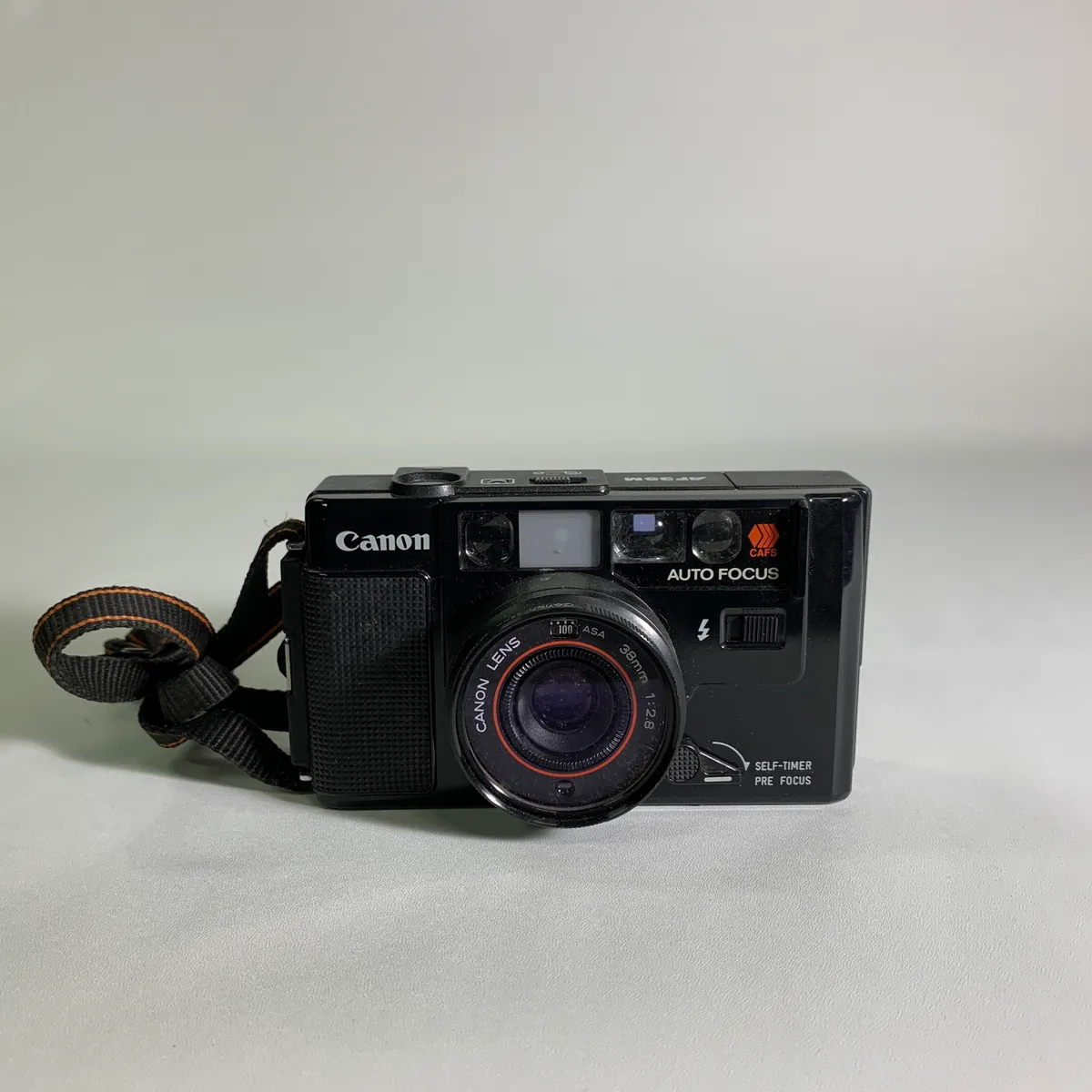 塑膠黑色底片相機(Canon AF35M black)