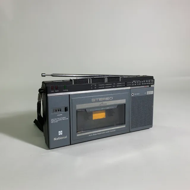 stereo black with case 4