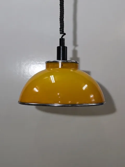 橘色壓克力伸縮吊燈