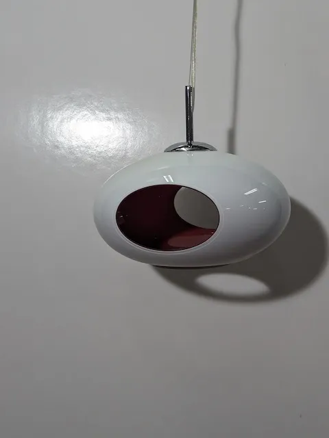 白色陶瓷現代吊燈