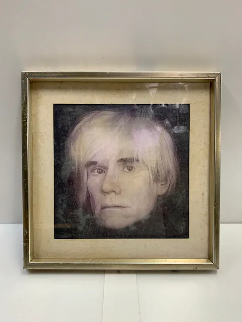 鋁框 Andy Warhol 人像圖