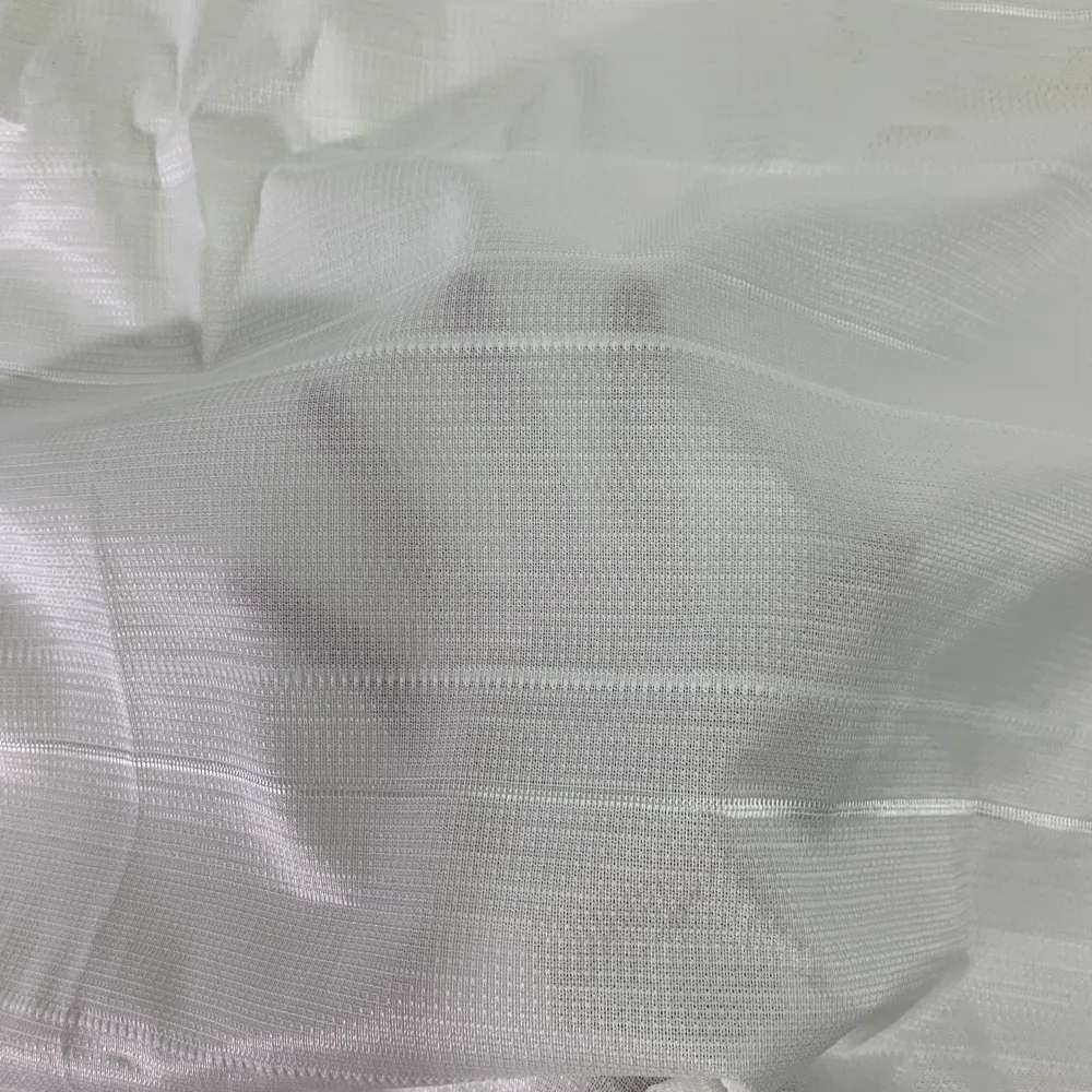 白色紗布窗簾 2片小 1片大