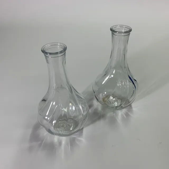 透明玻璃花瓶小 2入