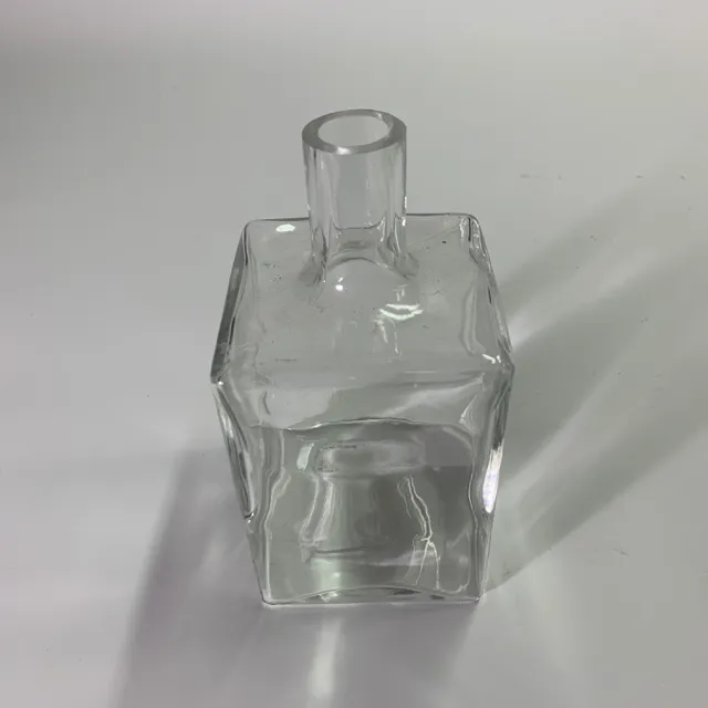 透明玻璃花瓶 小口