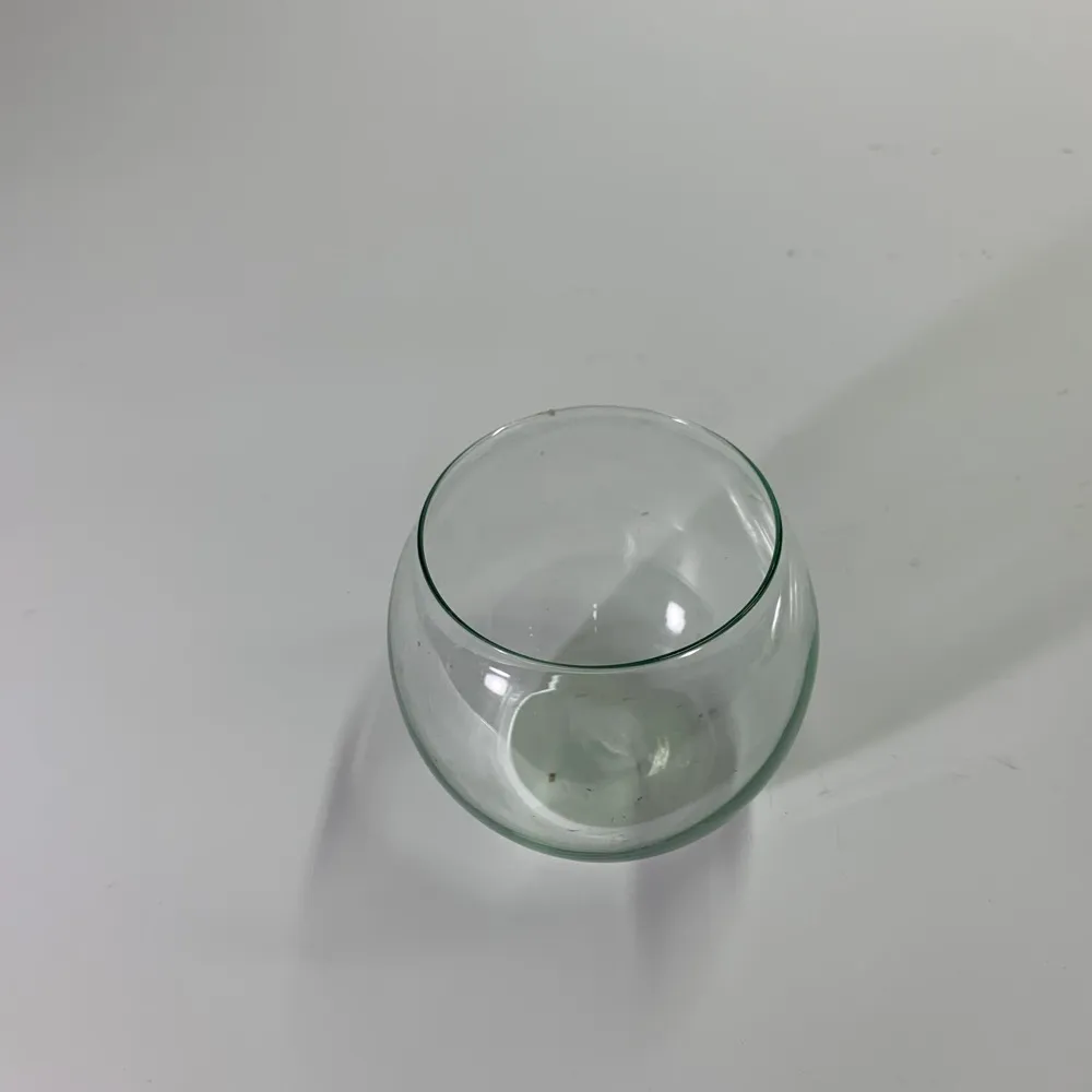 圓透明玻璃花瓶 小