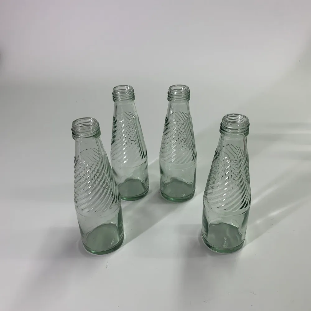 可樂透明玻璃瓶 4入小