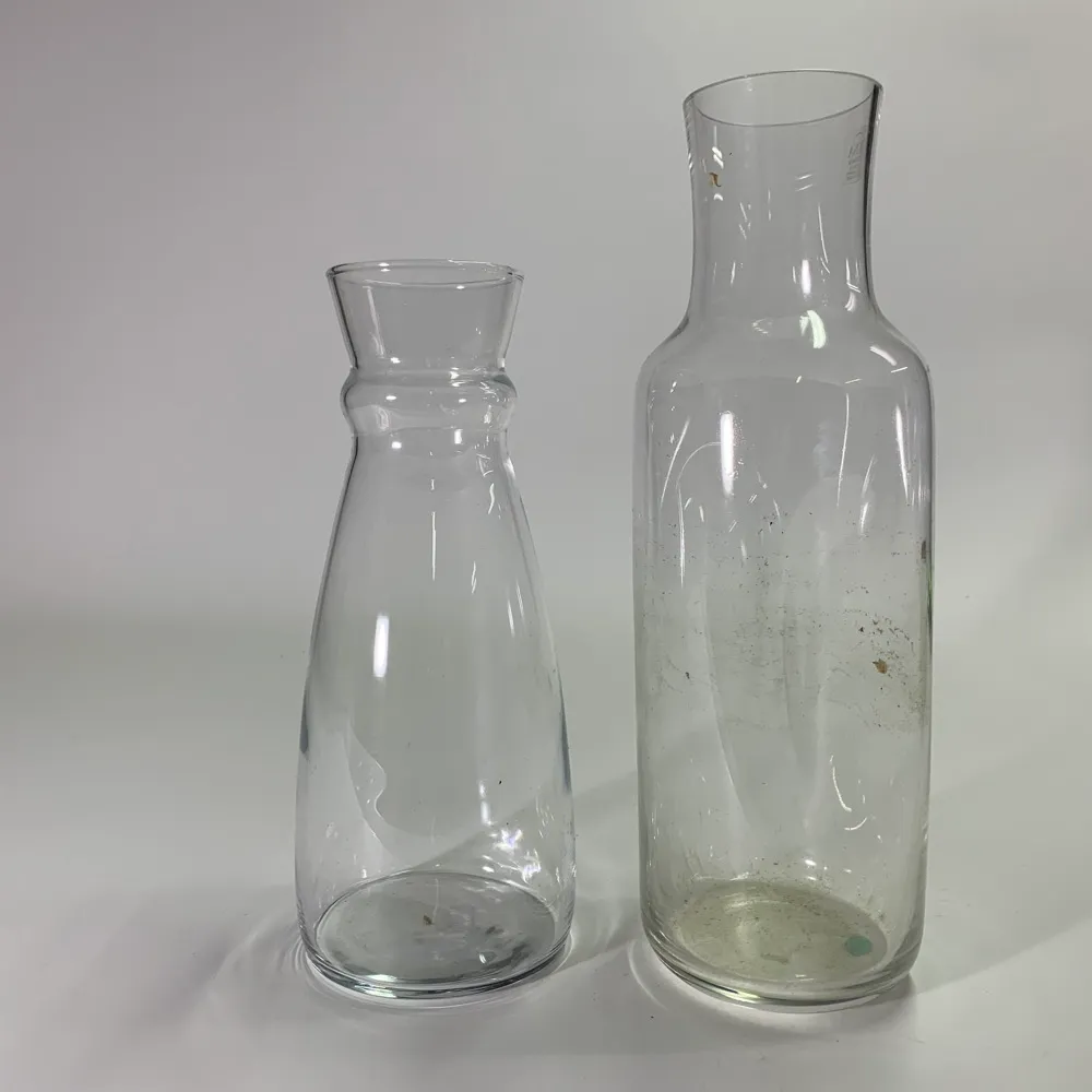 透明玻璃花瓶 高 2入
