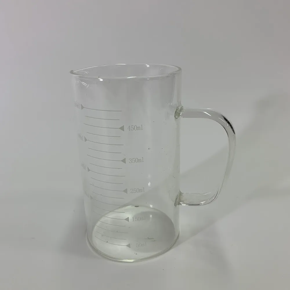 透明玻璃量水杯