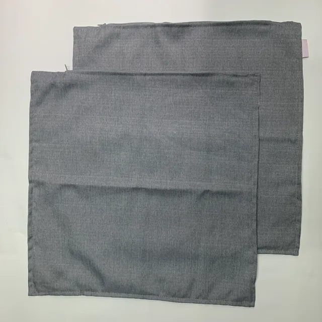 中灰色抱枕套 2入