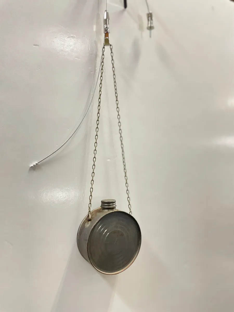 工業風造型鐵壺掛飾