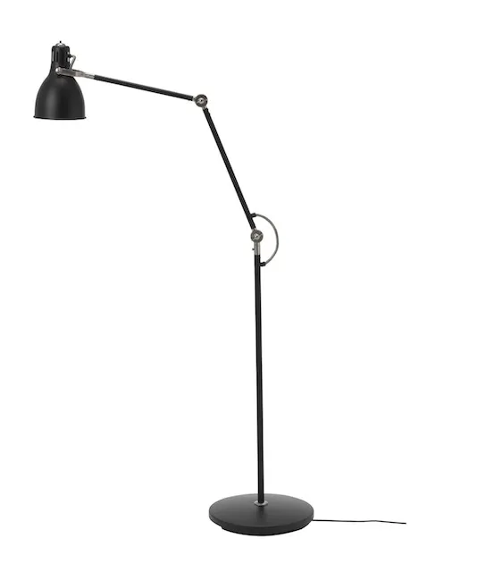 IKEA ARÖD黑色可調角度立燈
