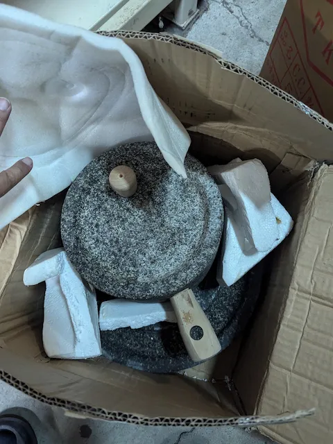 桌上型小石磨（研磨豆子用）
