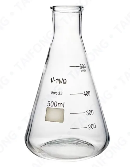 透明三角燒杯500ml＊19
