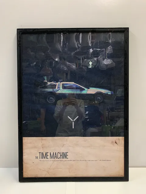 黑框The Time Machine海報(可換)