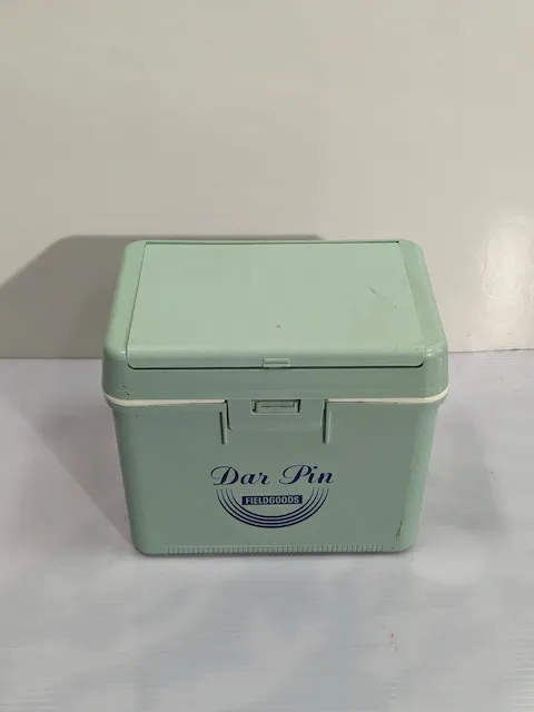 綠色野餐小冰桶（含餐具） 2