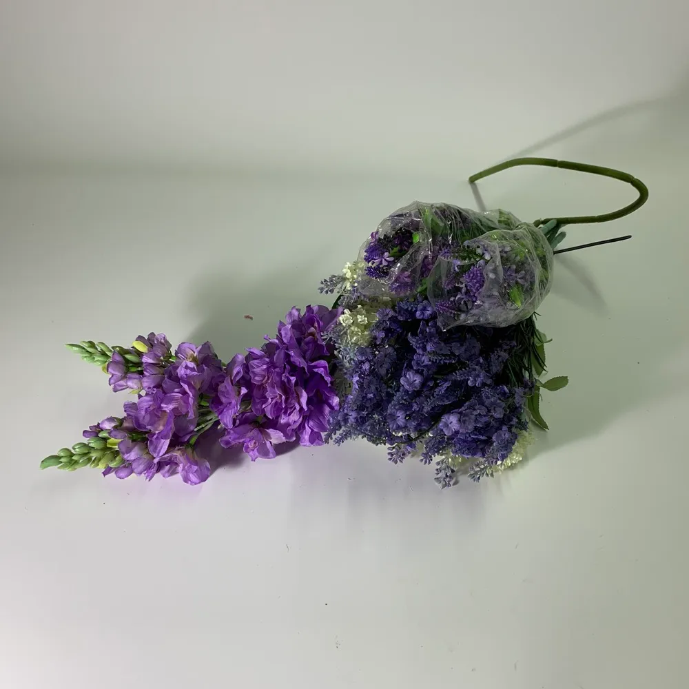 紫色系人造花