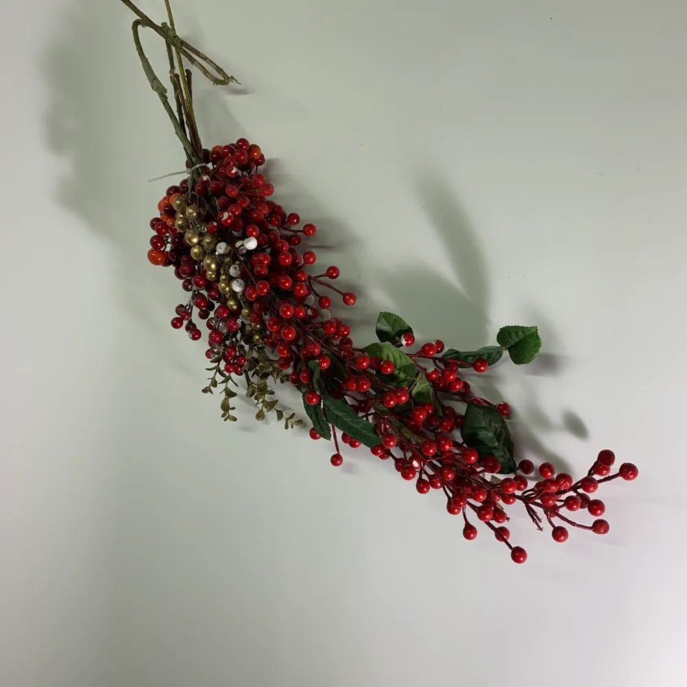 紅色人造花