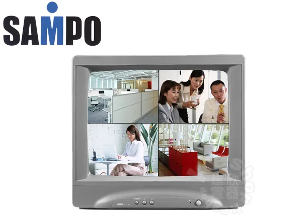 crt sampo 14吋監視器(無聲音)